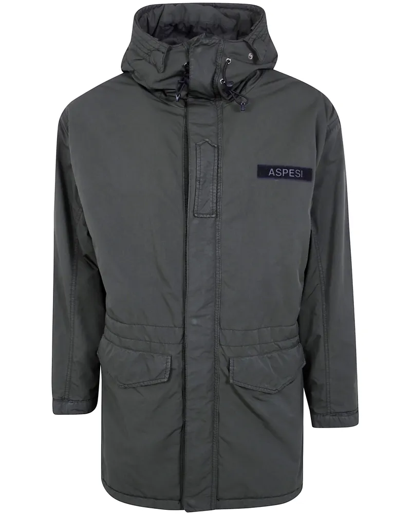 ASPESI Hooded Parka "Boom Winter Green