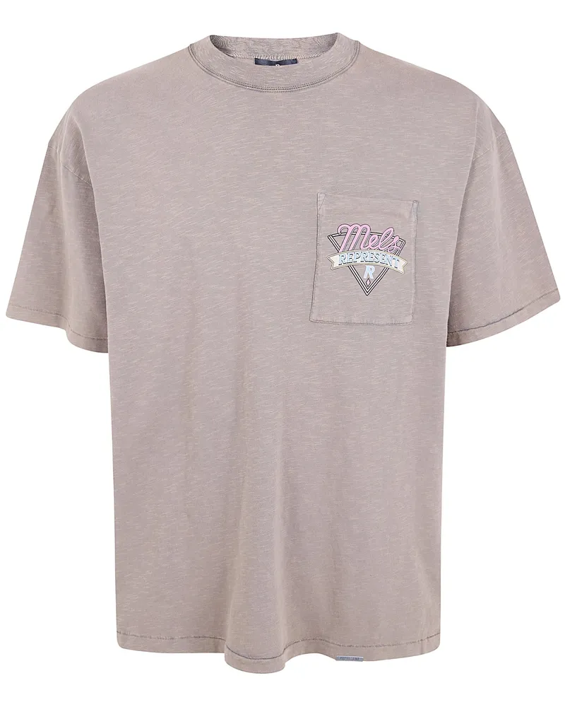 REPRESENT Mel`S Dinner T-Shirt Brown