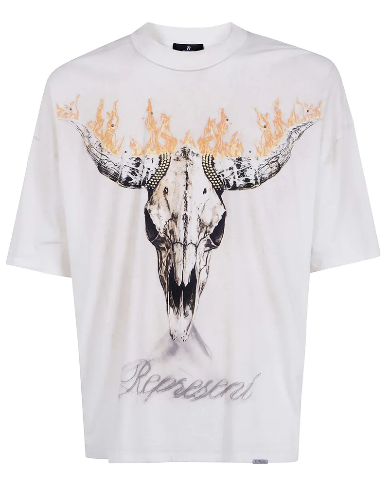 REPRESENT British Cowboys" T-Shirt Beige