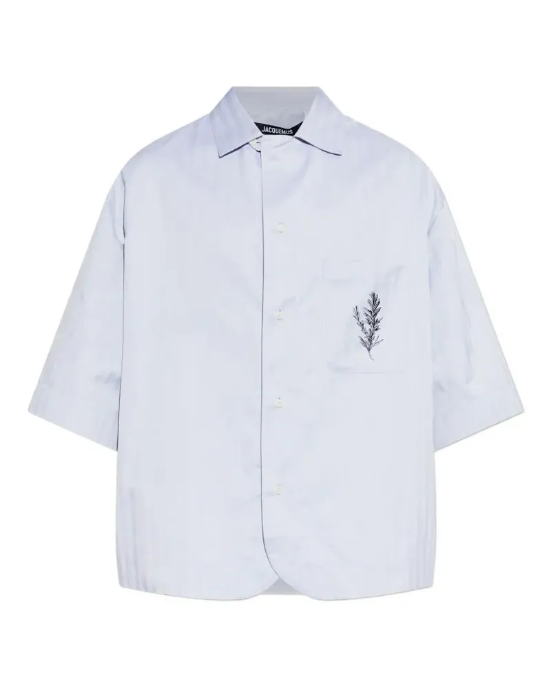 Jacquemus La Chemise Gardian" Shirt Blue