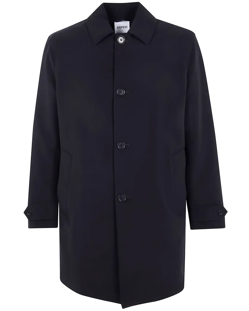 ASPESI Perfetto' Raincoat Black
