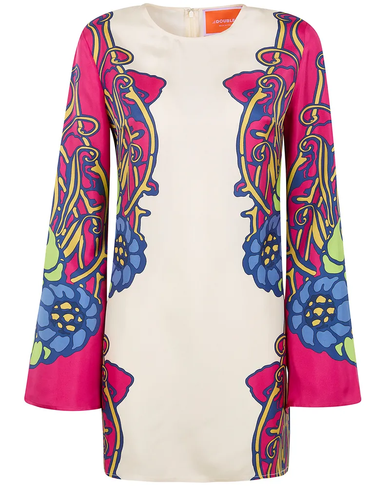 La DoubleJ Mini "Supremes" Swing Dress White