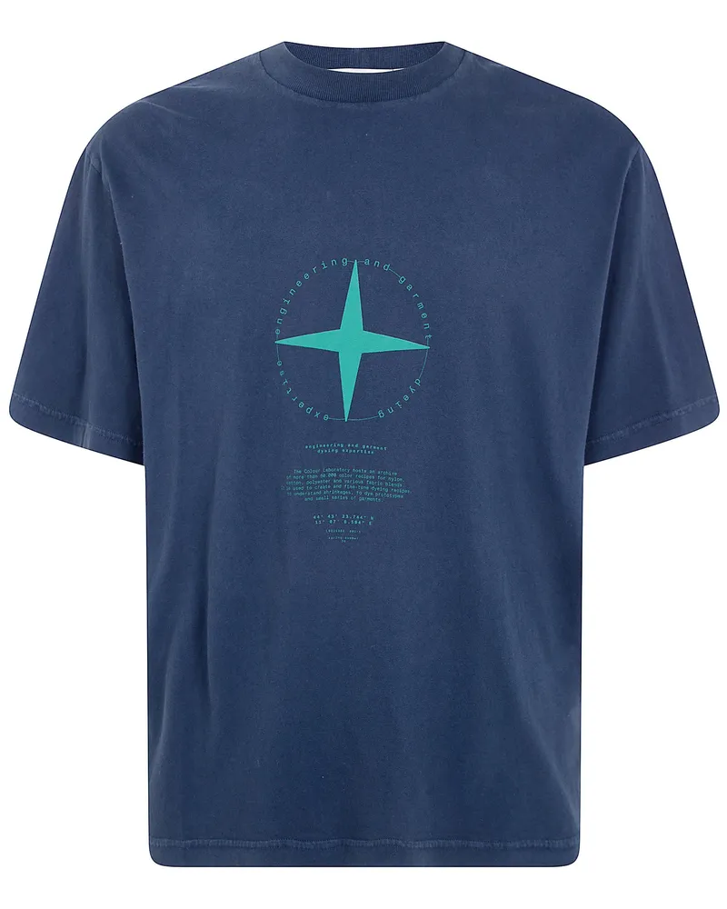 Stone Island Short Sleeves T-Shirt Blue