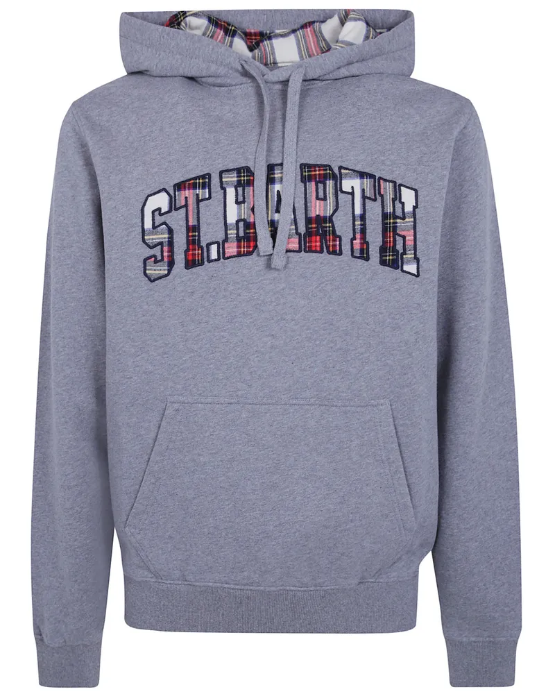 MC2 Saint Barth Hooded Sweatshirt "Tribeca Gray