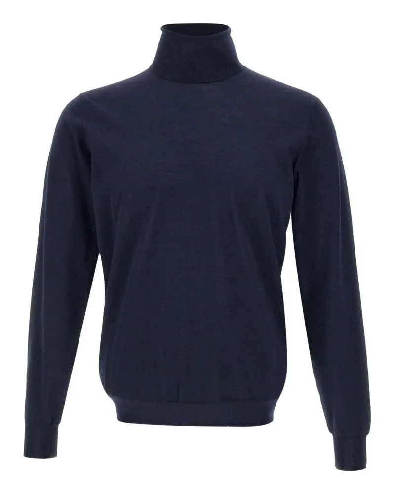 Filippo de Laurentiis Turtle Neck Sweater Blue