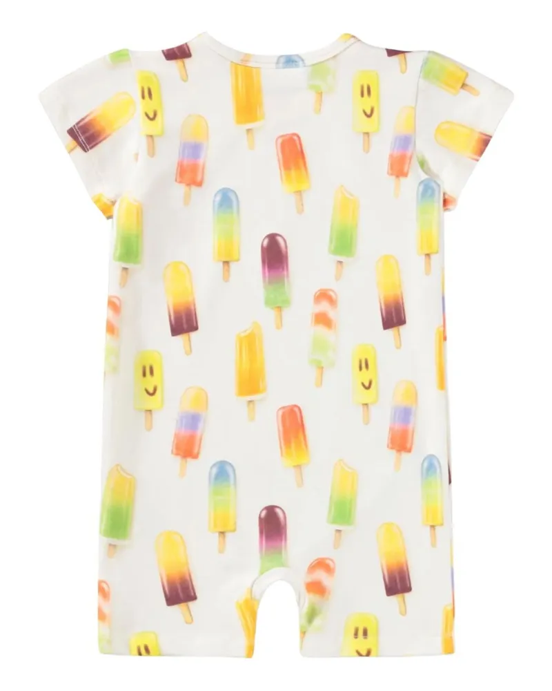 Molo Finn Short Legs Bodysuits Pink