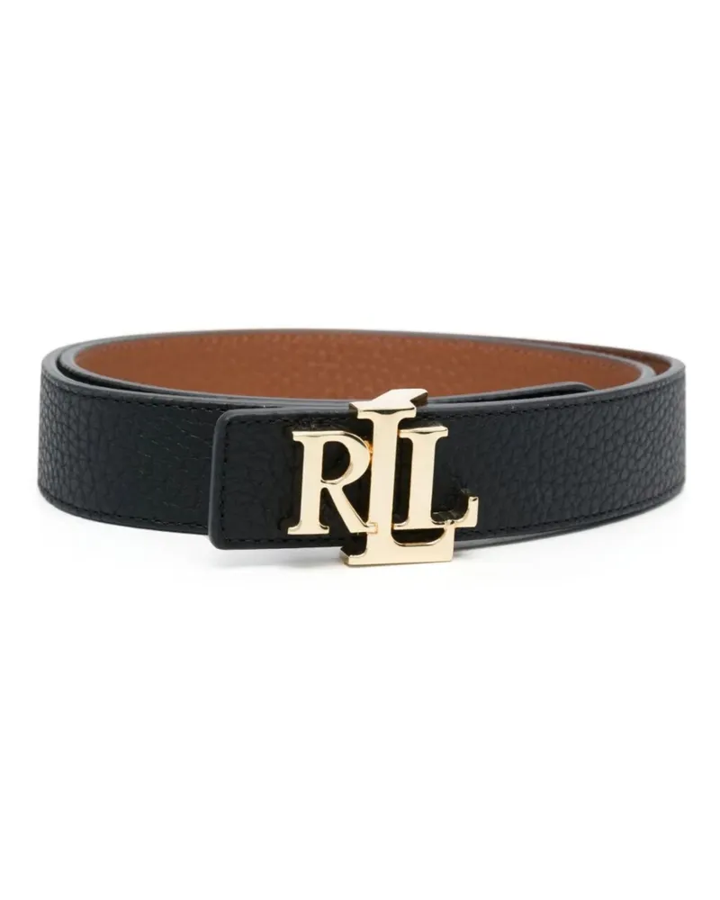 Ralph Lauren Rev Lrl 30" Belt Medium Black