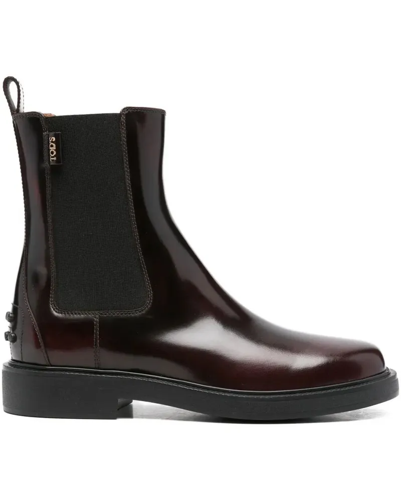 TOD'S Beatles Ankle Boots T. 020 Red
