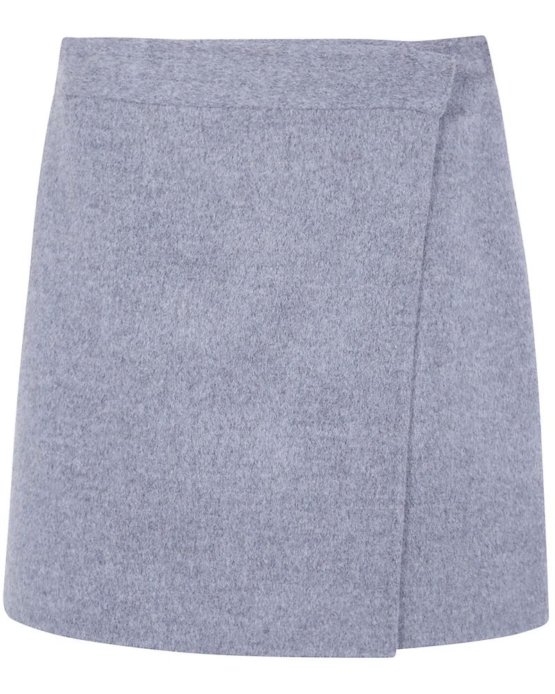 Semicouture Skirt Double Layers "June Gray