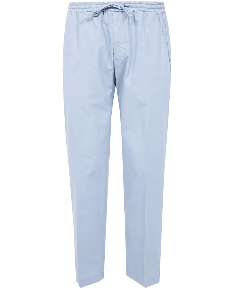 MICHAEL COAL Popeline Coulisse Trousers Gray