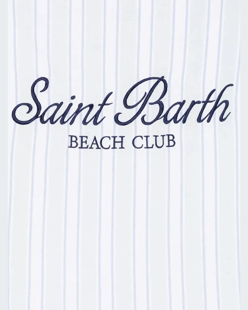 MC2 Saint Barth Foutas Light Large Stripes Sea Towel Green