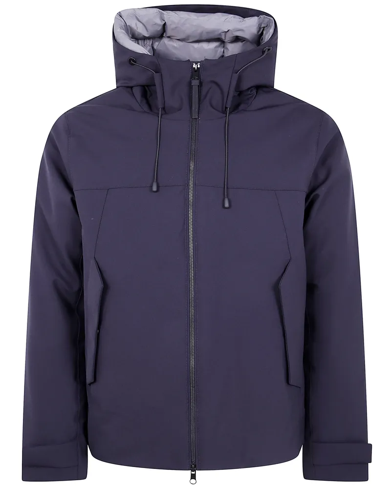 People of Shibuya Man "Haneda" Hooded Coat Blue
