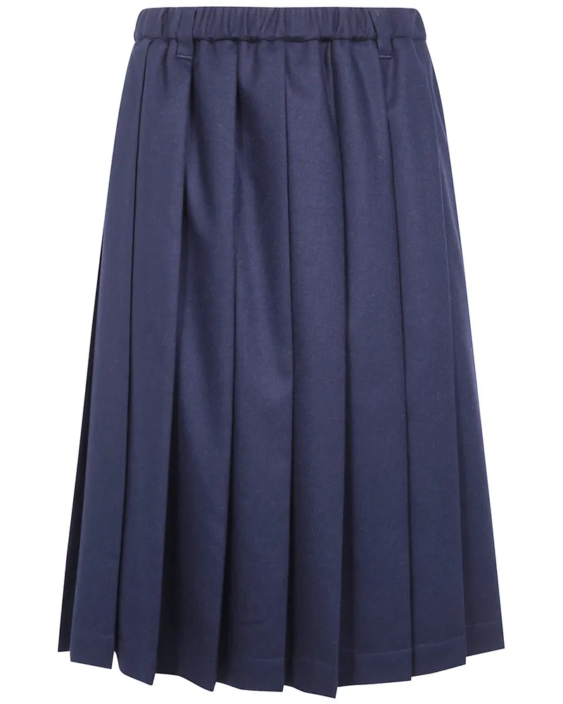 ASPESI Midi Skirt Classic Blue