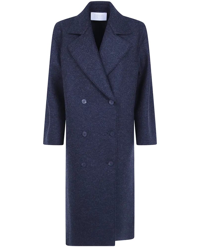 Harris Wharf London Coat Long Double Breasted "Oversized Gray