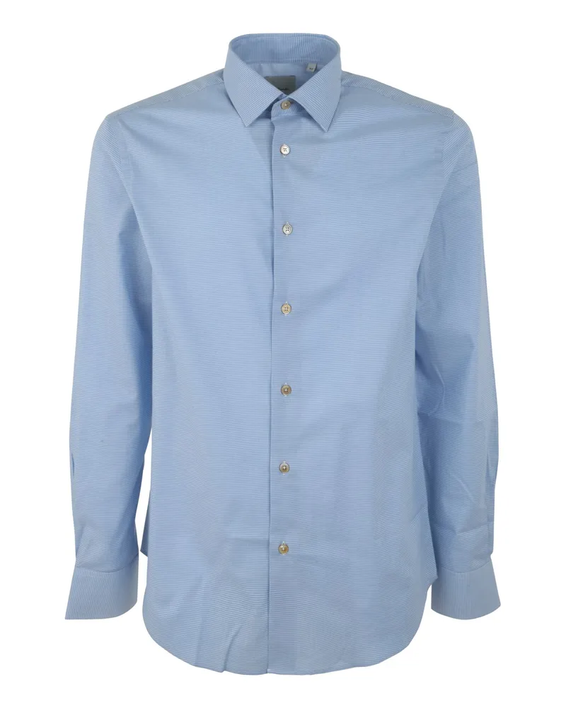 Paul Smith MENS TAILORED FIT SHIRT Blue