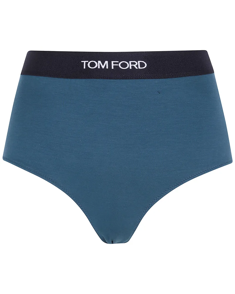 Tom Ford Underwear Modal Briefs Bottom Blue