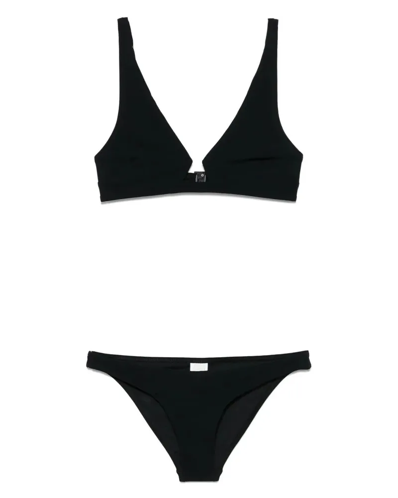 Zimmermann Rhiannon Wire Front Bikini Black