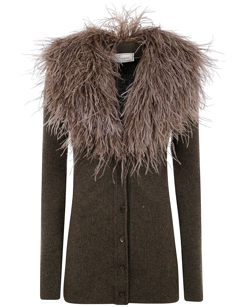 Blumarine Knitted Cardigan Green