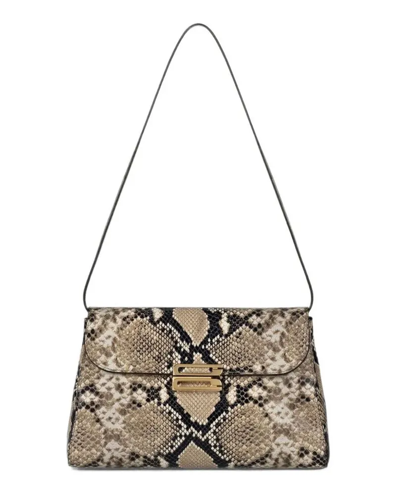 Victoria Beckham Shoulder Bag Leather "Dorian Brown