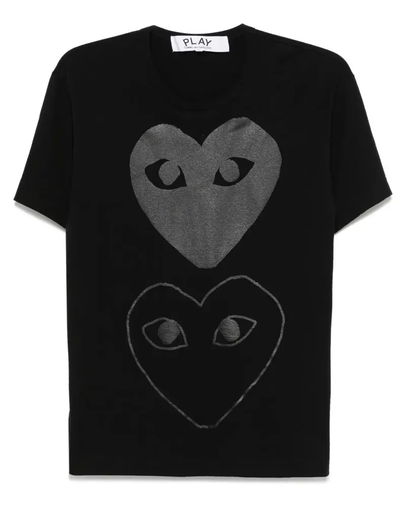 Comme des Garçons Logo Print " T-Shirt Black