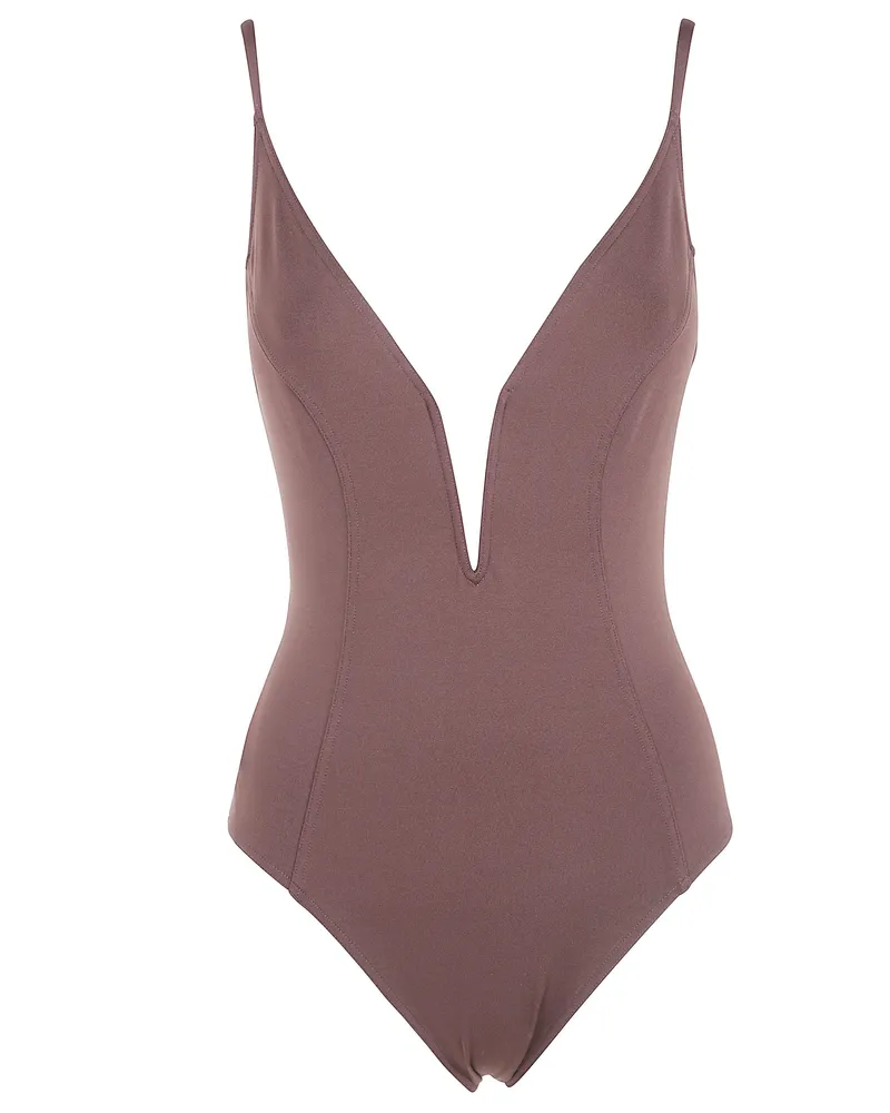 Eres Swimsuit One Piece "Galbe Brown