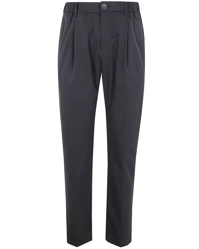 Herno Man Trousers Blue