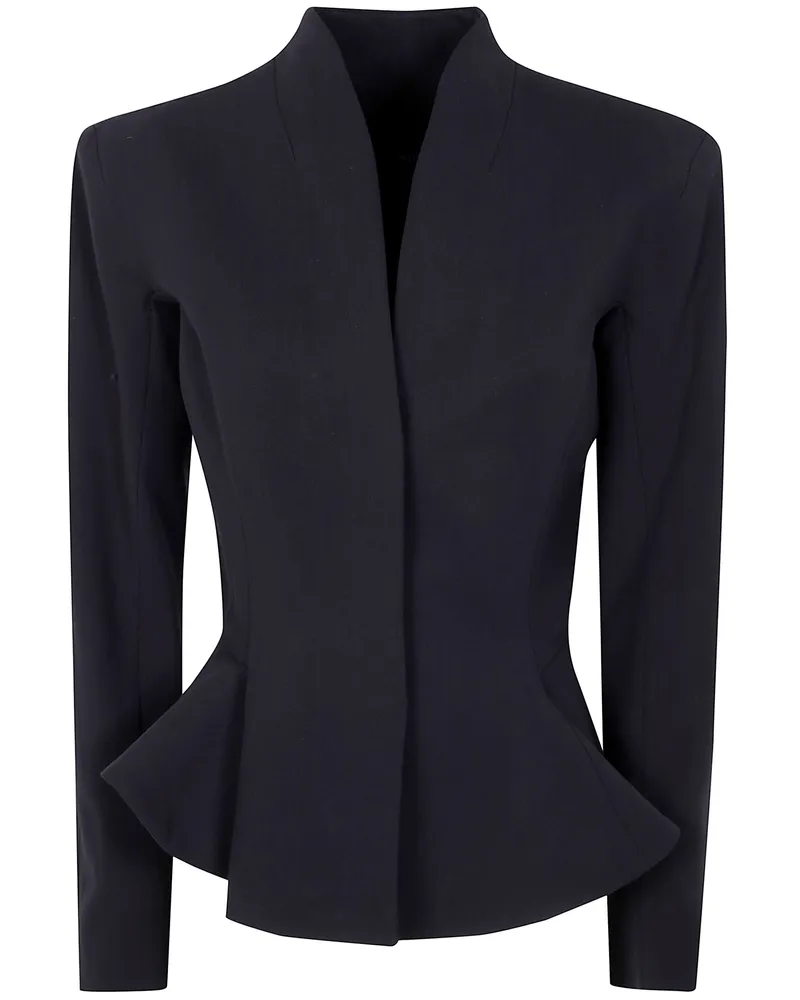 Thierry Mugler Fitted Jacket Black