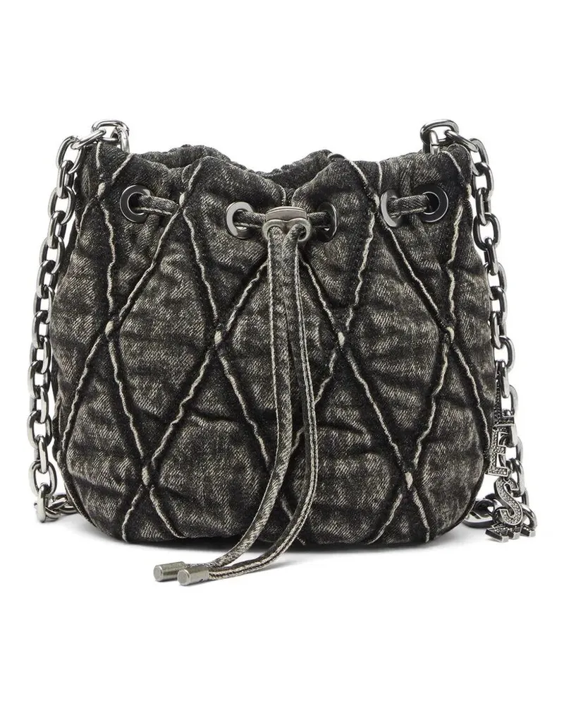 Diesel Bag Crossbody "Charm-D Bucket S Black