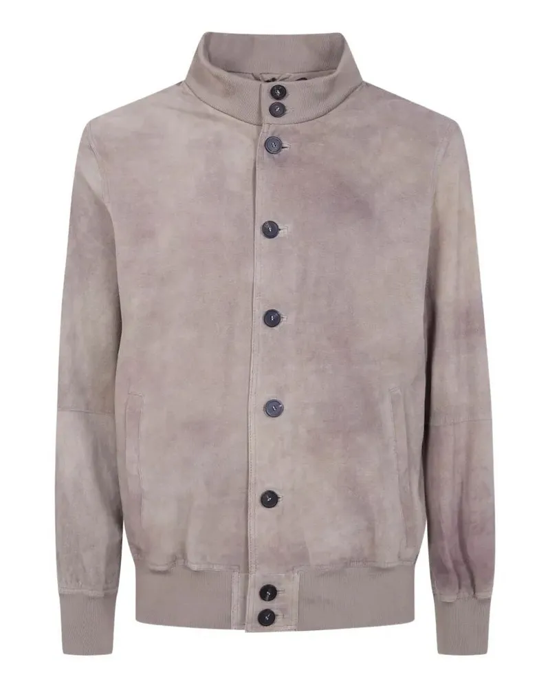 Giorgio Brato Bomber Jacket Gray