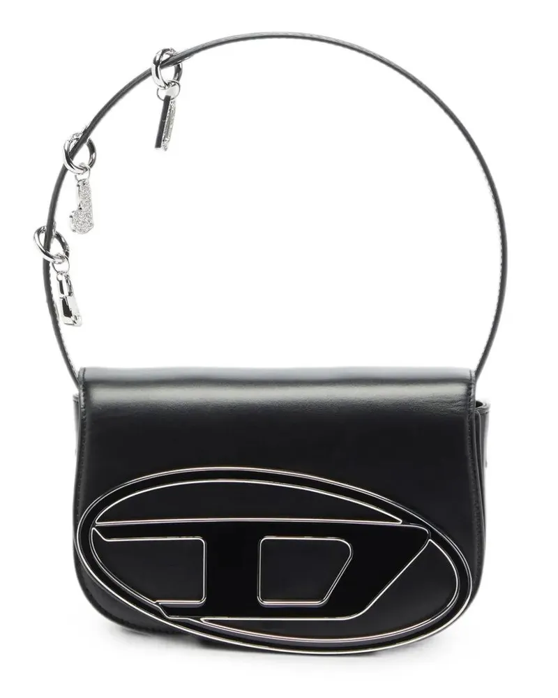 Diesel Shoulder Bag Leather "1Dr Black