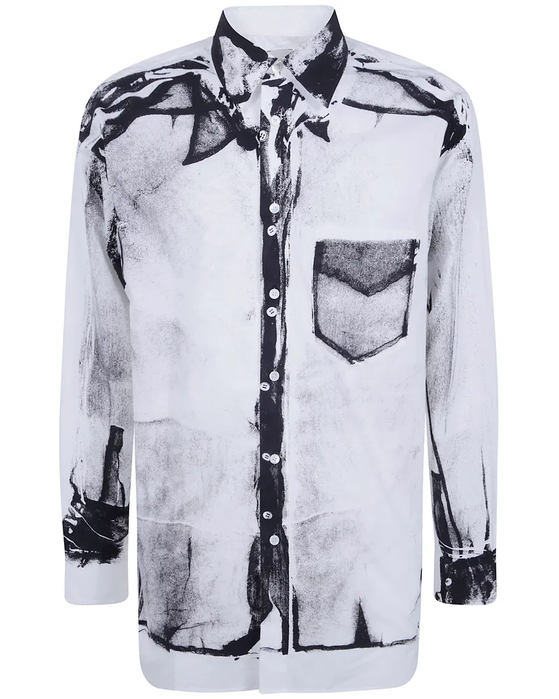 Paul Smith Shirt Easy Fit Mens S/C Easy Fit Shirt Black