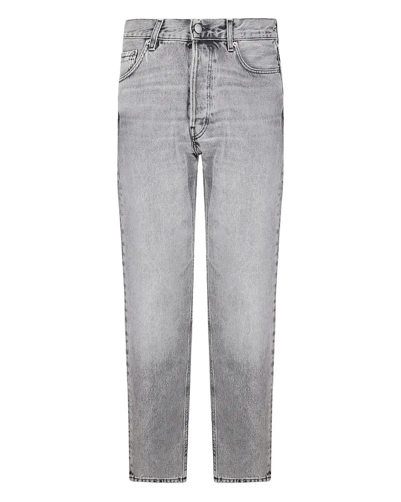 Haikure Tokyo" Slim Flanel Grey Jeans Gray