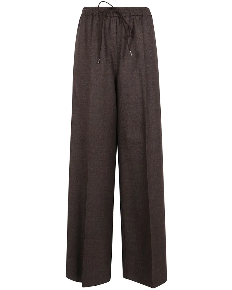 Max Mara Pants Wool "Mxs Pantone Gray