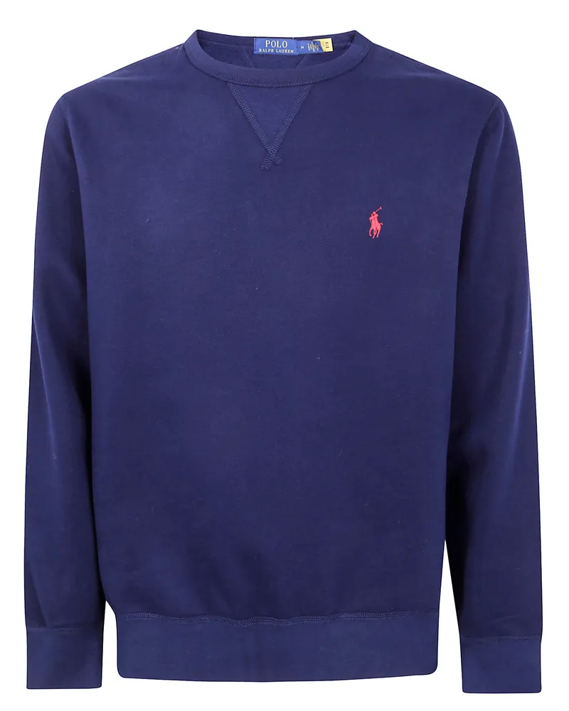 Ralph Lauren Long Sleeve Knit Sweatshirt Blue