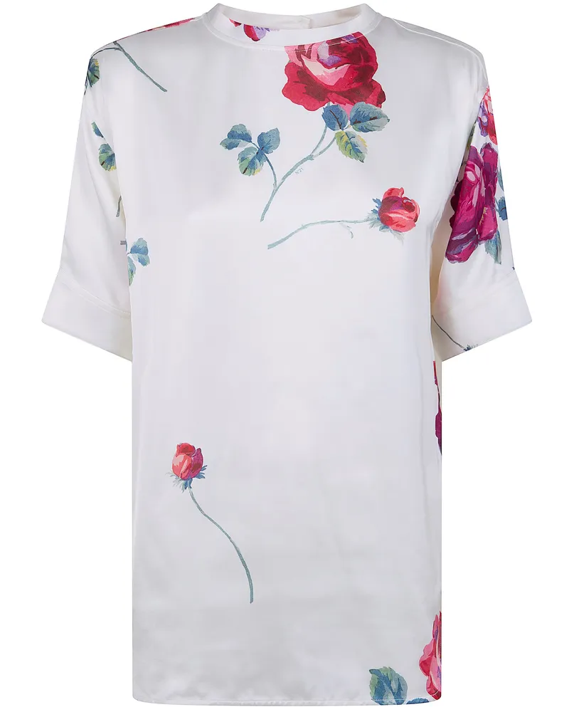 N° 21 Canvas Blouse White