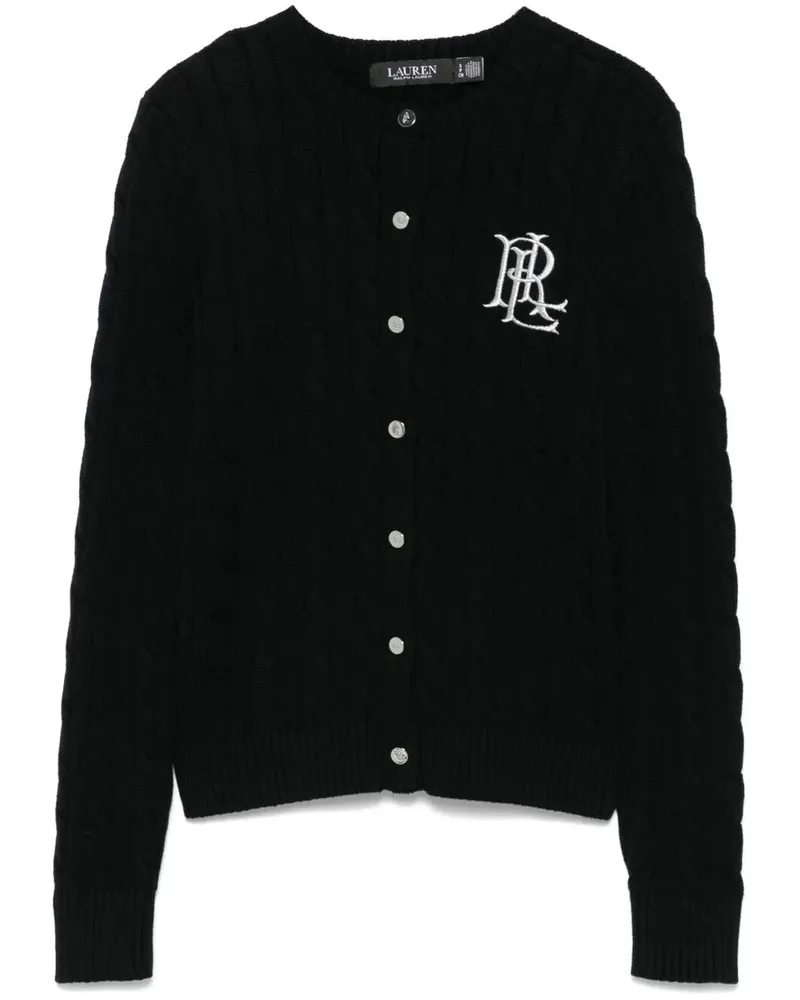 Ralph Lauren Ralhan" Long Sleeve Cardigan Black