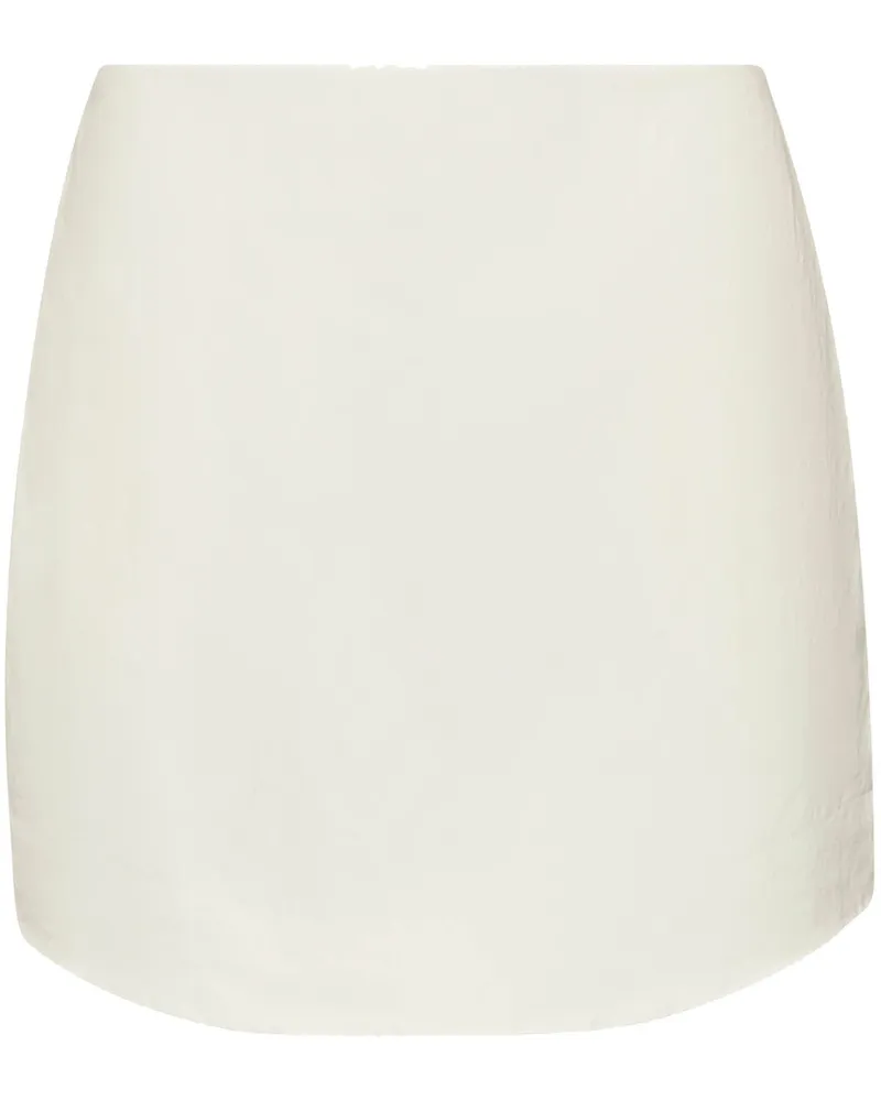 J.W.Anderson J. W.ANDERSON Curved Hem Mini Skirt By J. W.Anderson White
