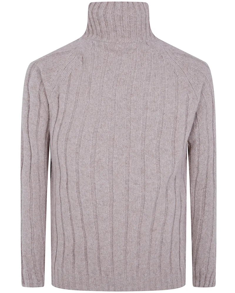 Nuur Sweater Long Sleeves "Turtle Neck Beige