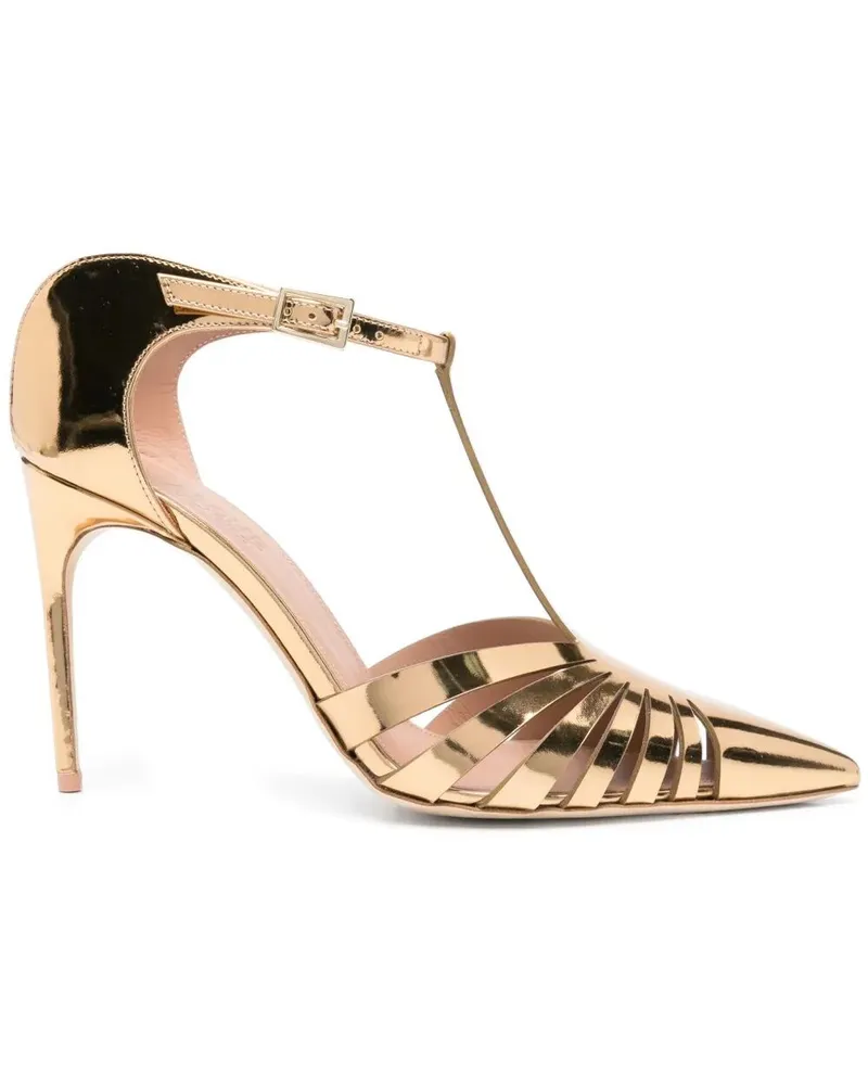 Malone Souliers Jennifer 90 Sandals Metallic