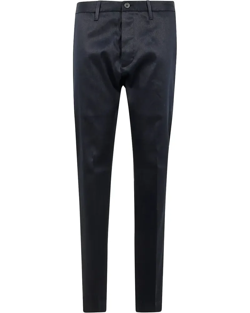 nine:inthe:morning Easy Chino Slim Man Trousers Blue