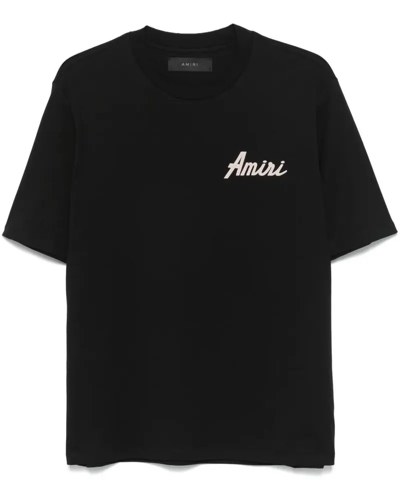 Amiri T-Shirt Cotone Black