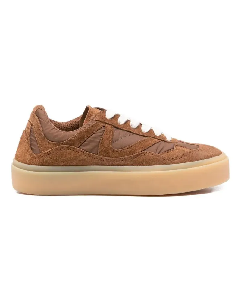 INUIKII Lynn Suede Sneakers Brown