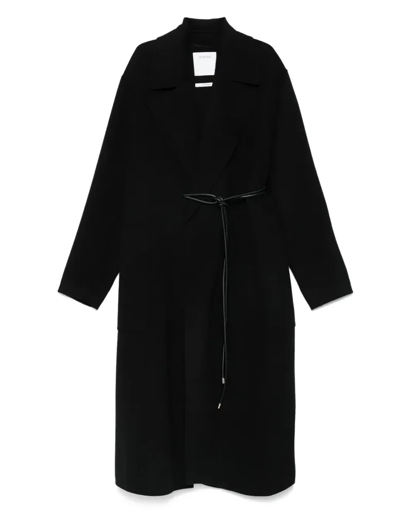 Max Mara Classic "Abate" Coat Black