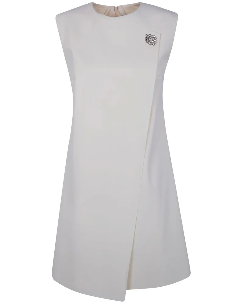 Chiara Boni Danka" Br Short Zp Dress White