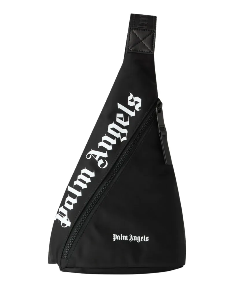 Palm Angels Logo Shoulder Bag Black