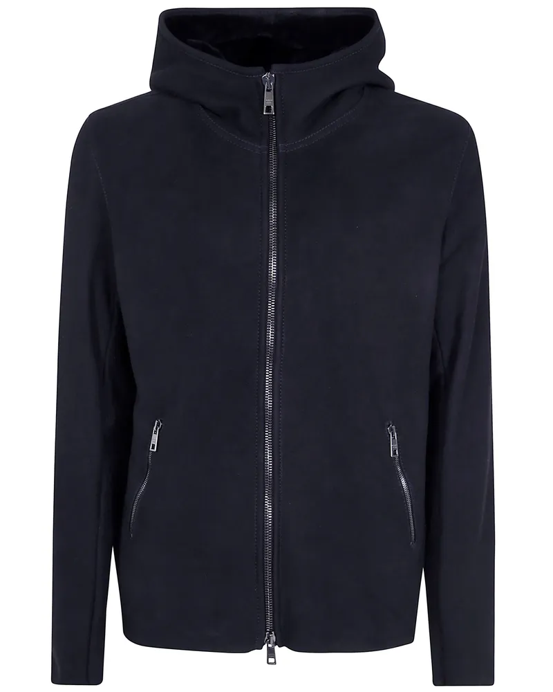 Giorgio Brato Coat Hooded Short 'Gu27f.26018.Mevl Black Black