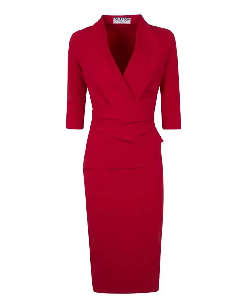 Chiara Boni Agusia" Dress Red
