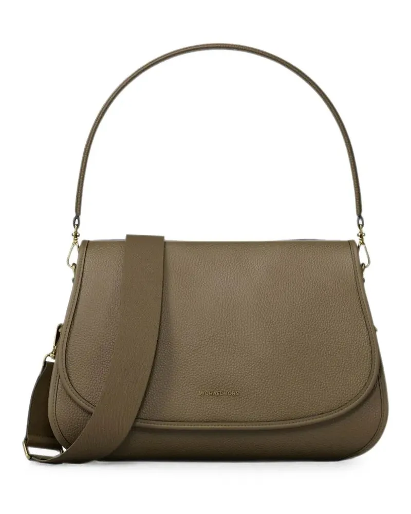Michael Kors Messenger Bag Leather "Md Coni Green
