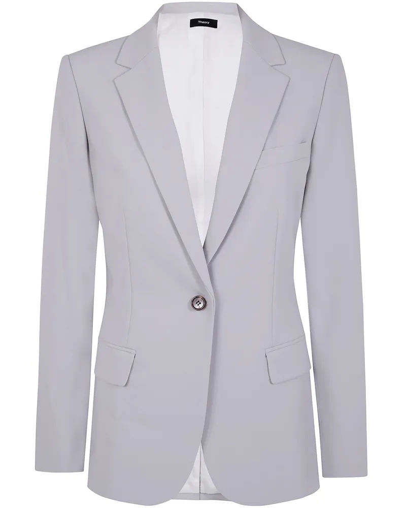 Theory Staple Blazer B. Admi By Theory Gray