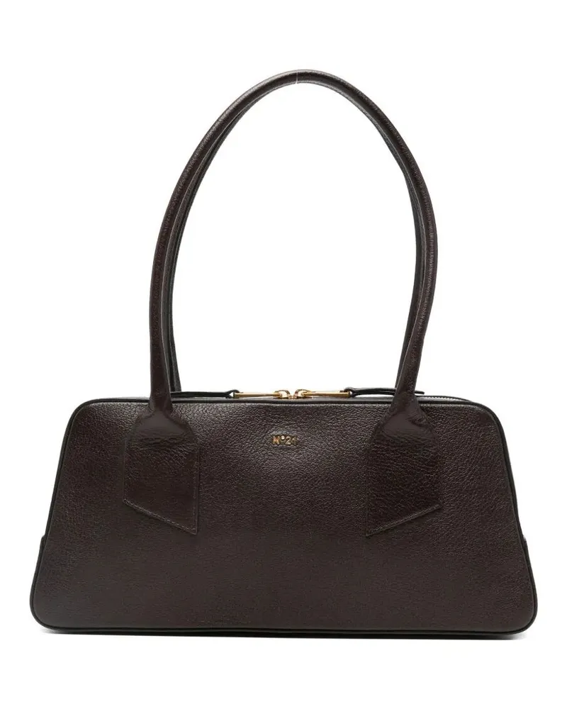 N° 21 Malibu" Midi Shoulder Bag Brown